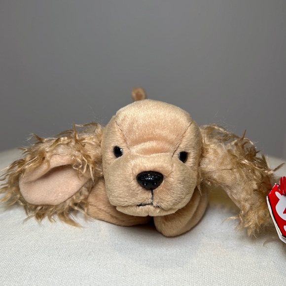 Ty The Beanie Babies Collection Spunky Cocker Spaniel Original Beanie Baby - Picture 2 of 11